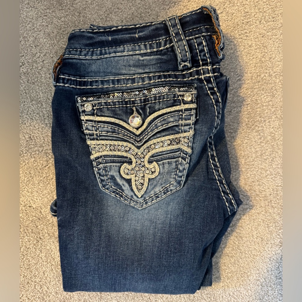 Women’s Rock Revival Mid-Rise Bootcut Jeans Size 26